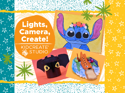  Lights, Camera, Create! Summer Camp (5-12 Years)