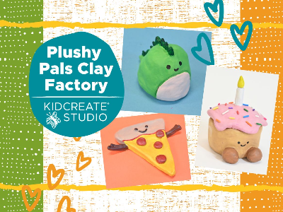 Kidcreate Studio - Fayetteville. Plushy Pals Clay Factory Summer Camp (4-9 Years)