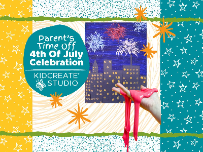 Kidcreate Studio - Eden Prairie. Parent's Time Off- 4th of July Celebration Workshop (3-9 Years)