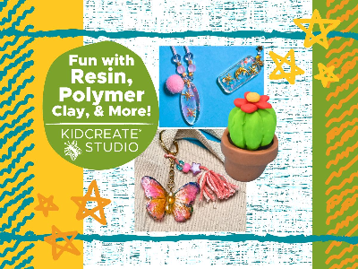 Fun with Resin, Polymer Clay, & More! Summer Camp (5-12 years) 